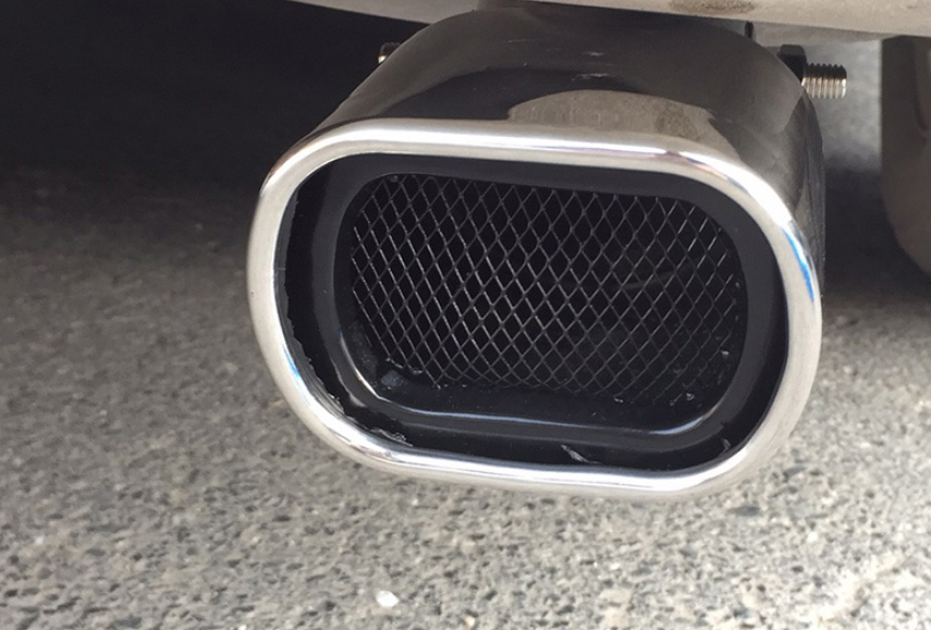 For Hyundai Sonata 20112014 Rear Exhaust Muffler Tip Tail Pipe Silver