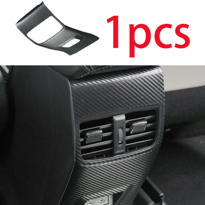 For Toyota Corolla Cross 2022-24 Carbon Fiber Leather Rear Air