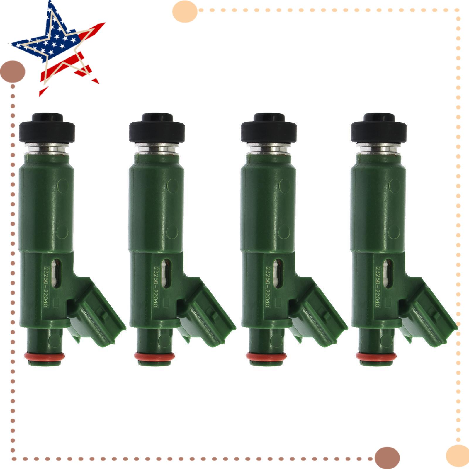 4x Fuel Injectors For Toyota Corolla Matrix MR2 Prizm Celica Vibe Fit Denso Ksm 144553828953