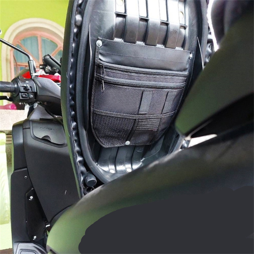 Zadeltas Motorfiets Zadeltas Universele 1 Paar Motorfiets Zadeltassen Side Storage Bagage Tas Vork Tool Pouch Voor