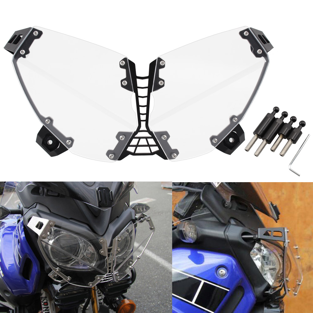 Headlight Clear Headlight Cover Protector For Yamaha Super Tenere Xt 10z 10 18 Ebay