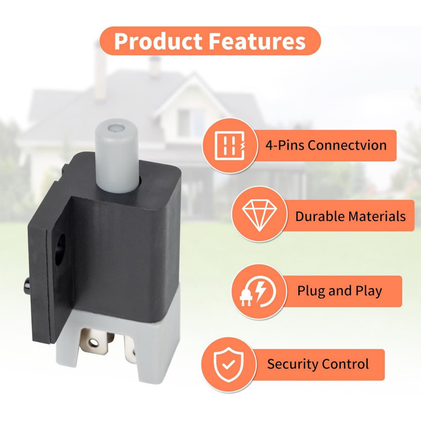 Interlock Safety Switch For MTD: 725-04363 72504363 For Craftsman