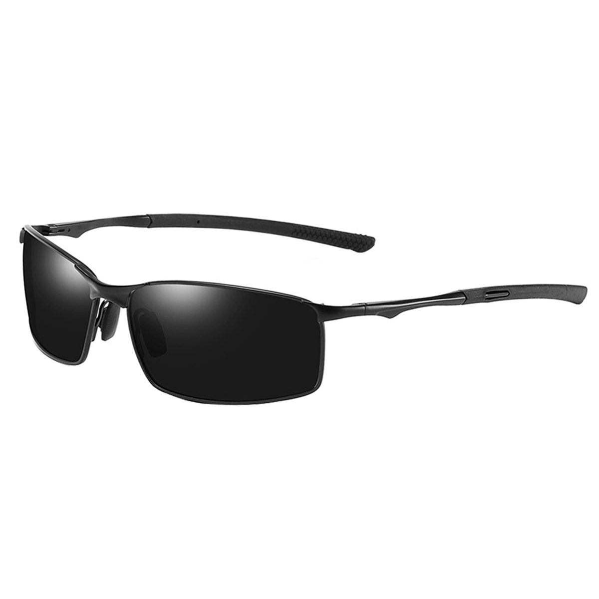 Aluminium HD Polarized Photochromic Sunglasses Men Driving Chameleon Sun  Glasses