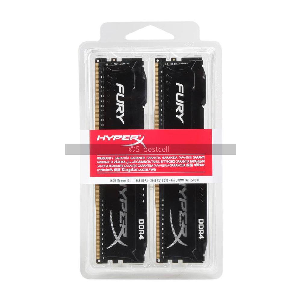 Kingston Technology HyperX Fury Black 32GB 2666MHz DDR4 CL16