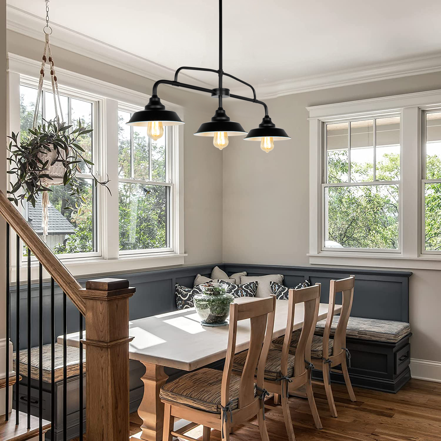 Modern Farmhouse Kitchen Table Lighting