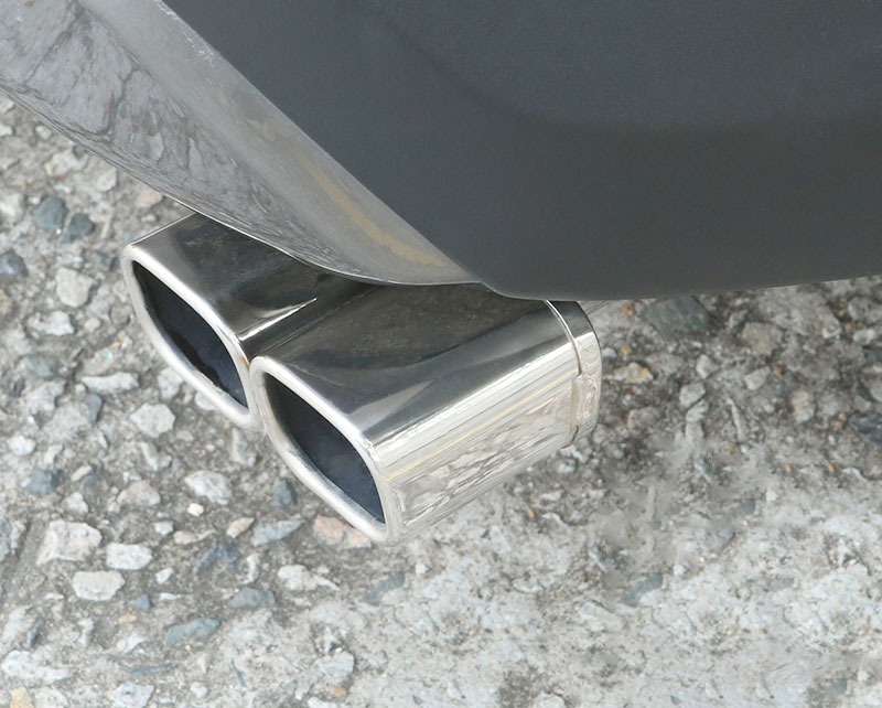 For Toyota RAV4 2019-2021 Steel Silver Rear Tail Exhaust Pipe Muffler