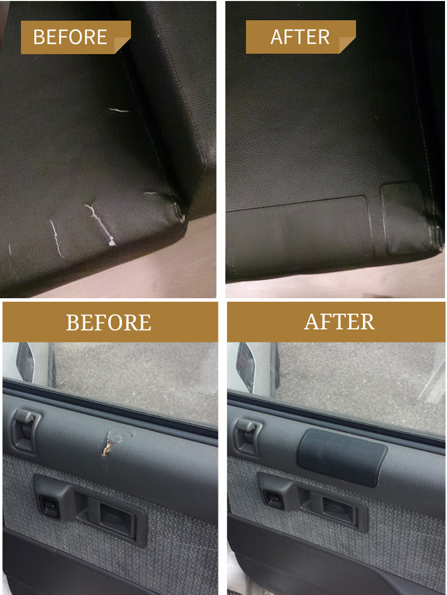 Leather Repair Patch First Aid Fix Rips Car Seat Sofa Furniture ...