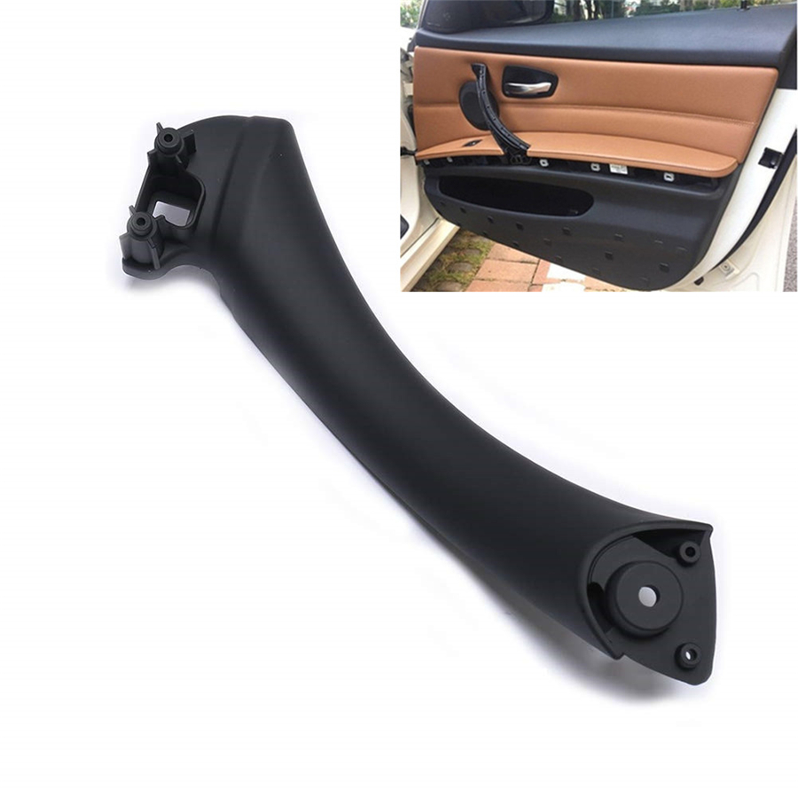 Right Interior Door Panel Handle Cover Black for BMW E90 3 Series 5141