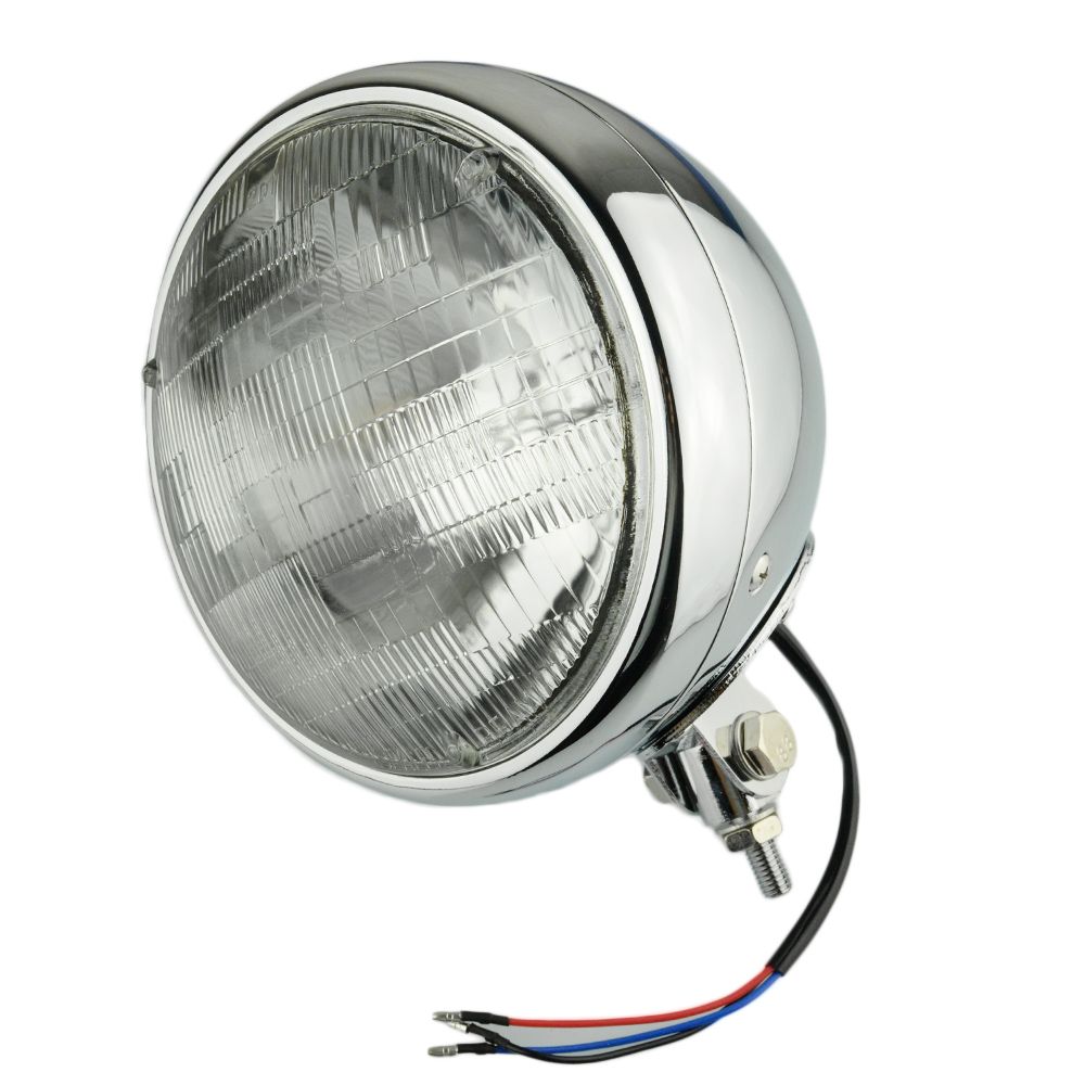 bottom mount motorcycle headlight