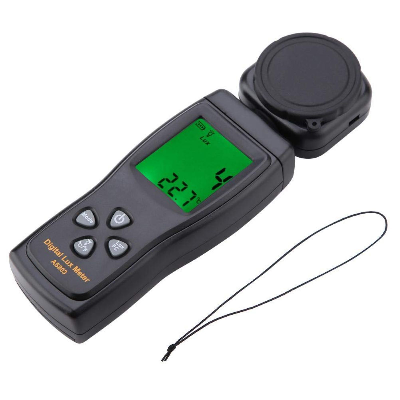 Proster Digital Luxmeter - High Accuracy Illuminance Light Meter With LCD Display - Range 0.1-200000 Lux - Ideal For Measurement And Calibration | Buy Now With Express International Delivery