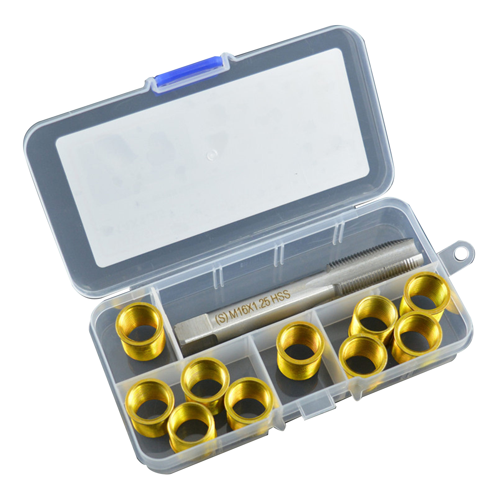 Thread Insets Engine Block Threaded Inserts M14x1.25 Spark Plug Thread Repair Kit - 10 Stainless ...