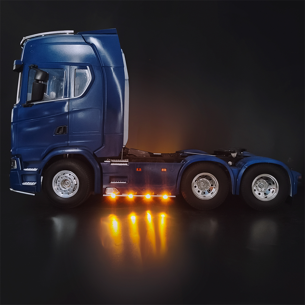 Phare De Toit Jaune Simulation LED Pour Camion RC 1/14 Tamiya Scania 770S - Neuf