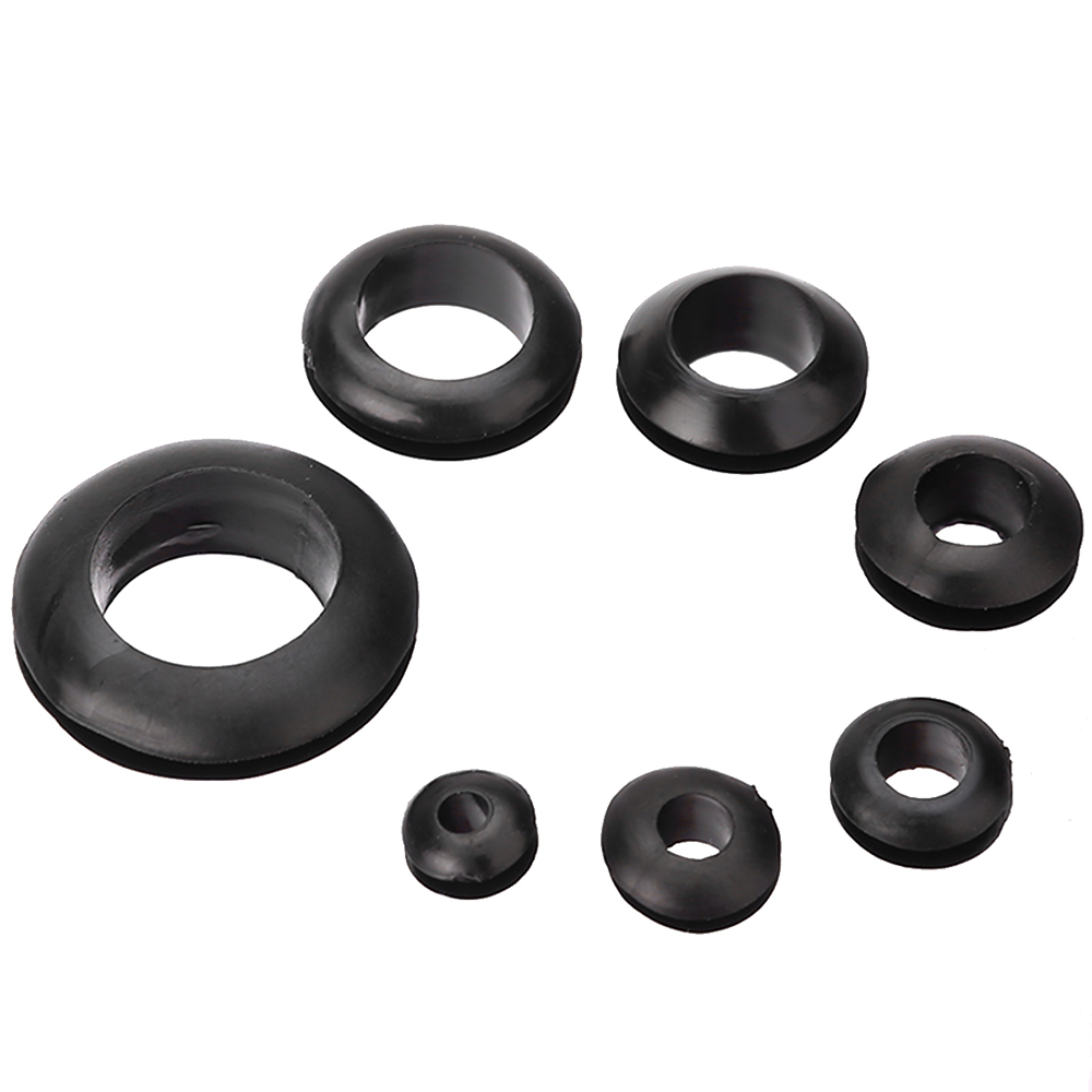 Durchführungsstüllen Sortiment-Box Gummi-Tülle Set Kabel Durchlass Satz 180-tlg