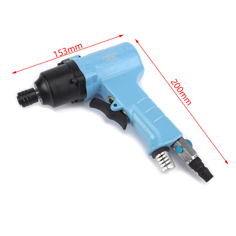 8H Hand-held Air Batch Powerful Pneumatic Screwdriver Industrial Woodworking Repair Tools