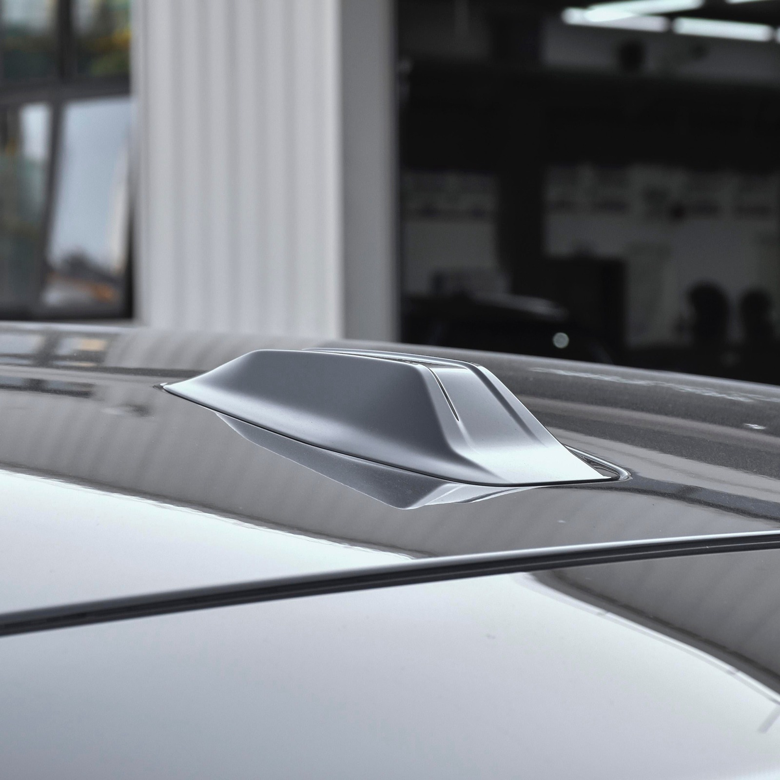 Real Carbon Fiber Antenna Cover Trim – Fits BMW 4 Series Gran Coupe G26 2022-23