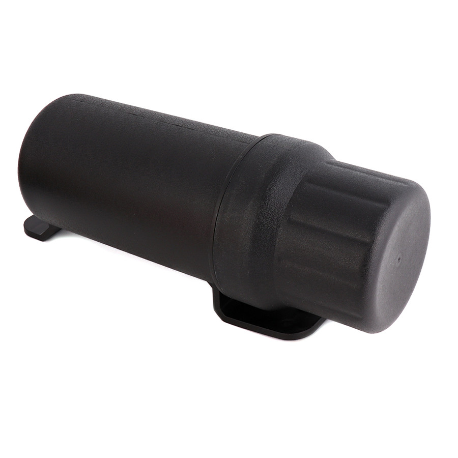 Universal Black Motorcycle Cylinder Tool Box Kit Storage Case Drum Tube