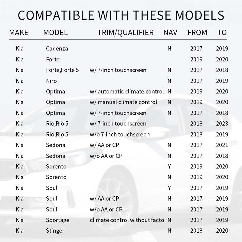 Amplificateur De Rétention Audio Pour Hyundai/Kia - Modèle ARI-23235 - Neuf