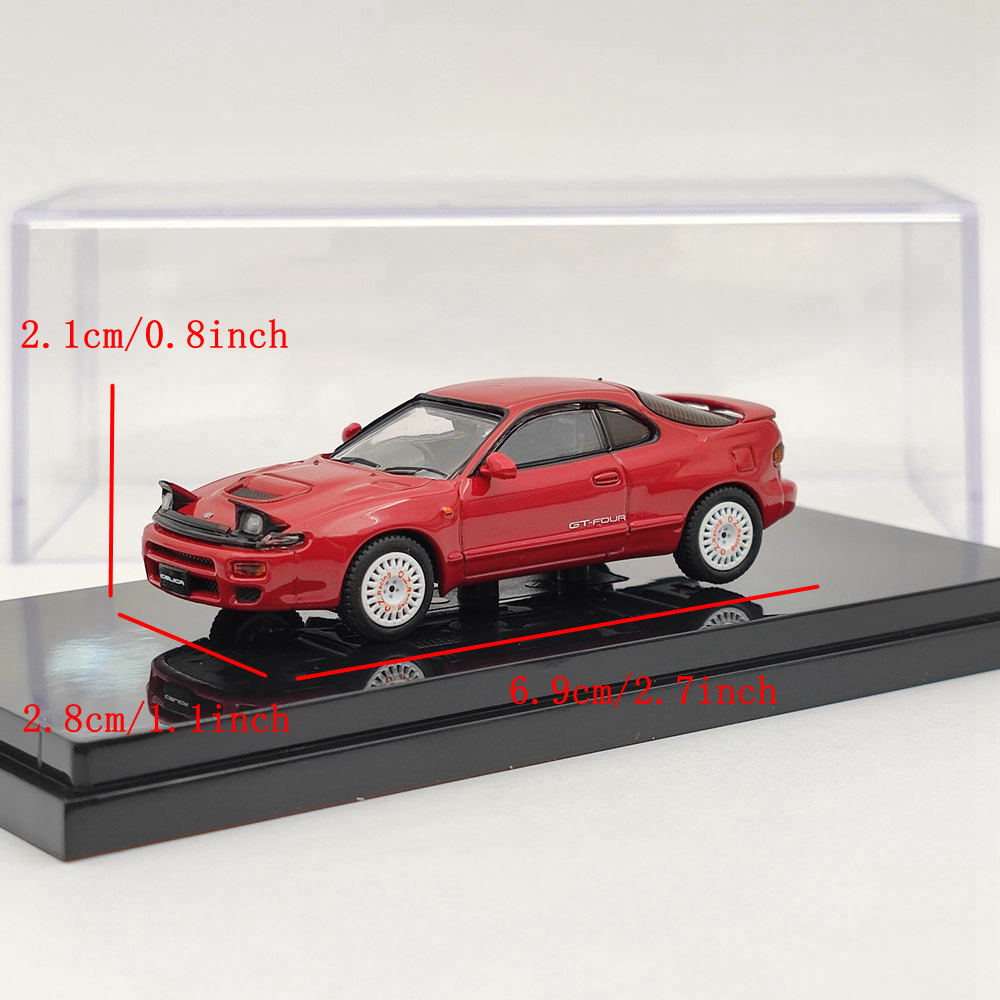 1/64 Hobby Japan Toyota CELICA GT-FOUR ST185 Diecast Car Models