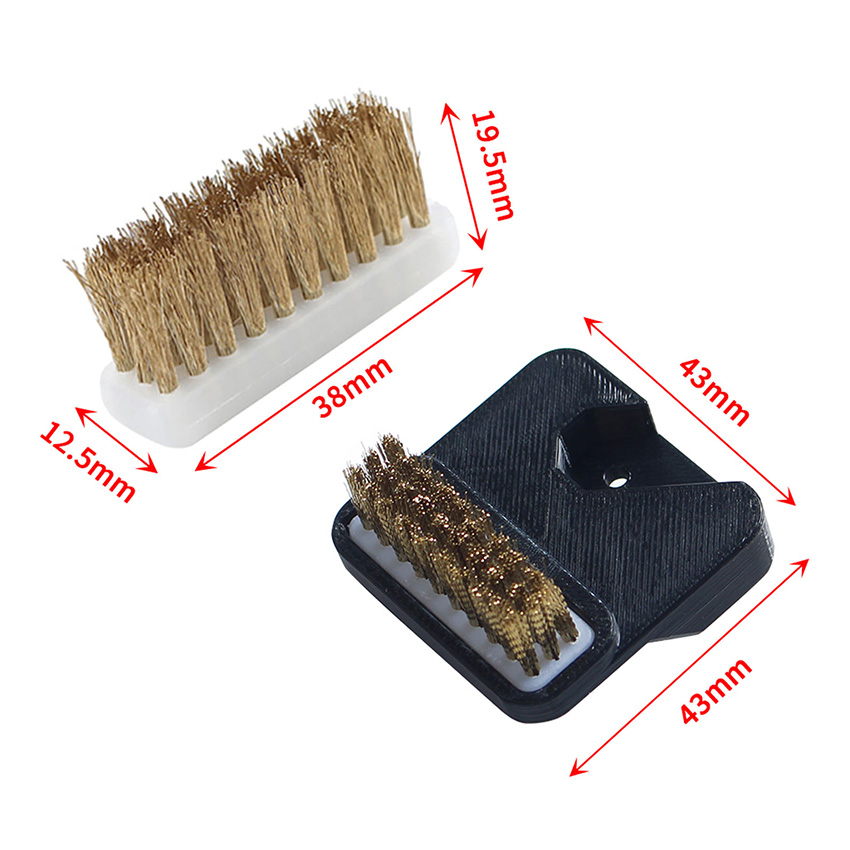 Brass Nozzle Cleaning Brush Replacement Accessories for Prusa