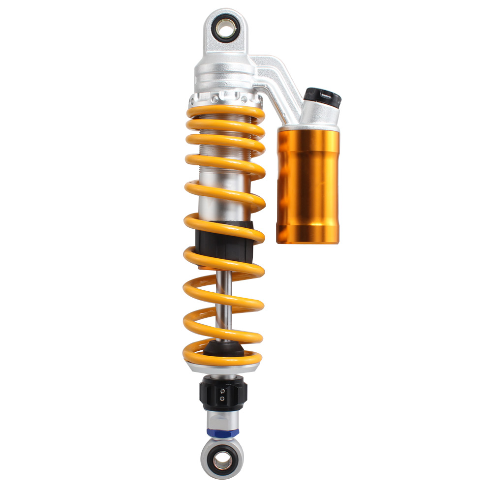 Motorcycle Rear Shock Absorber 33cm Gas Shock Rebound Compress Damping Adjustable For Yamaha Xg250 Kawasaki Dirt