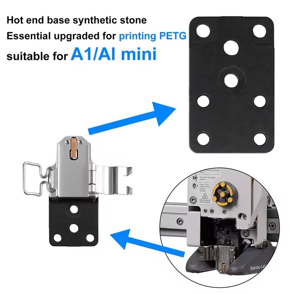 For Bambu Lab A1 A1 Mini Hotend Nozzle Mount Heating Assembly 3D