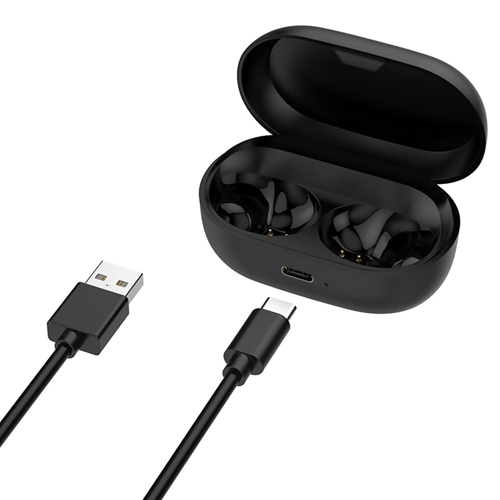 Hoe laad ik mijn -oordopjes en de Smart case op