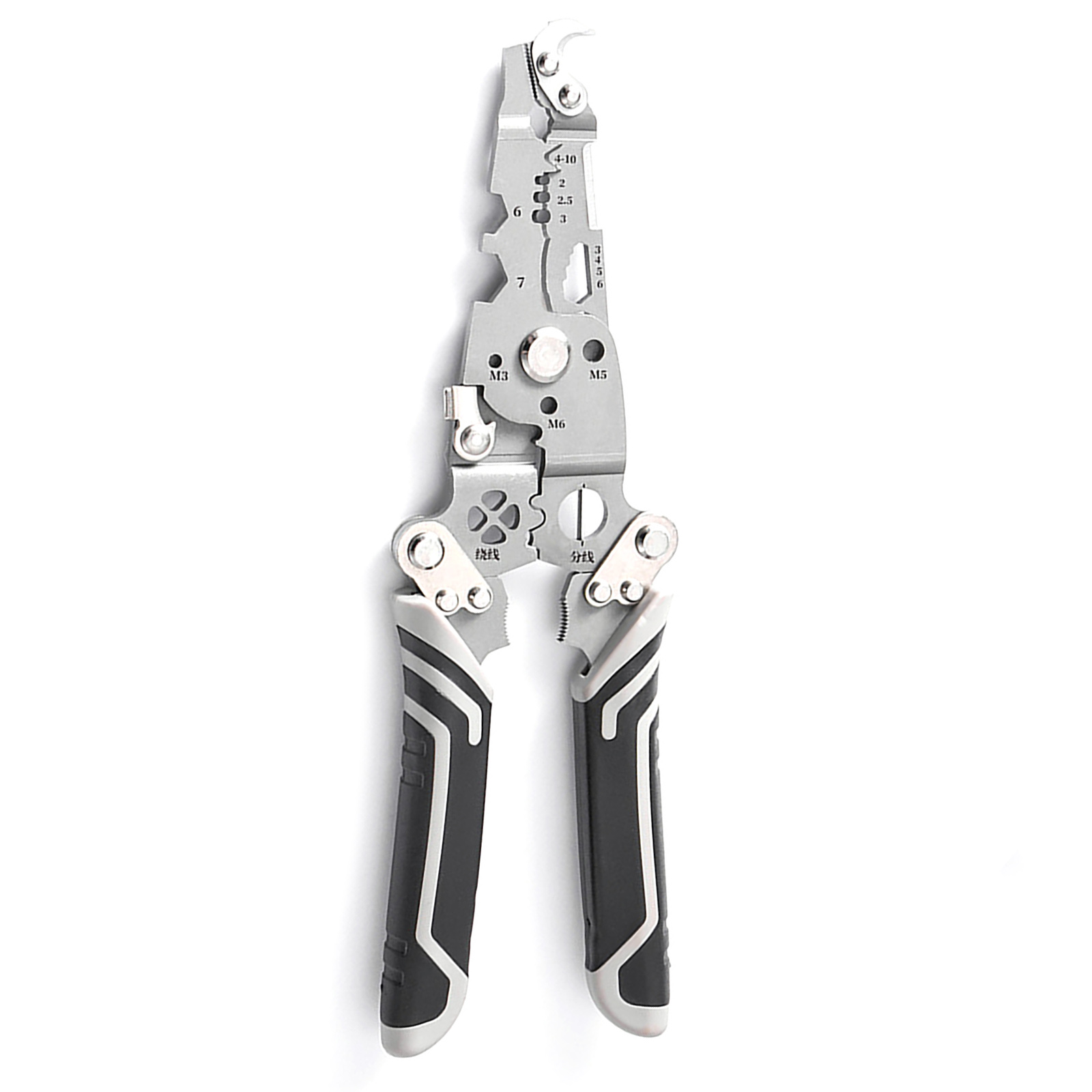 ADD 1PC Crimper Cable Cutter Pliers 18 In 1 Foldable Wire Stripper Upgraded Al For Wire Stripping Shearing Cutg Tools Ab I.1197023799