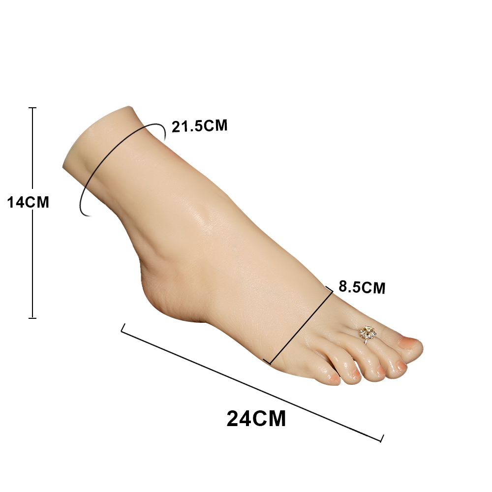 NUMAN Silicone Feet Transparent