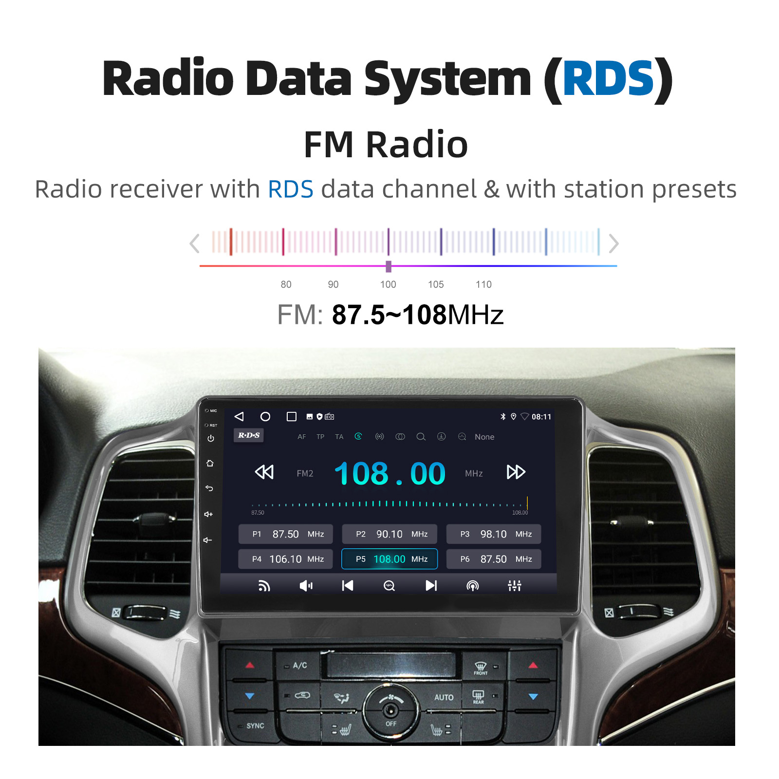 Rear shell interface layout
