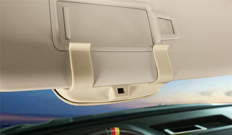 Sunglasses Box Sun Glasses Case Car Sun Shade Sunshade Window Visor Holder Clip