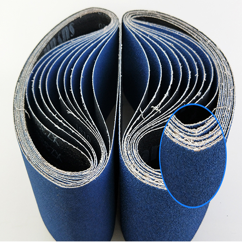 5PCS 915mm 914mm x 100mm Zirconia Sanding Belt Linishing 40 60 80 120