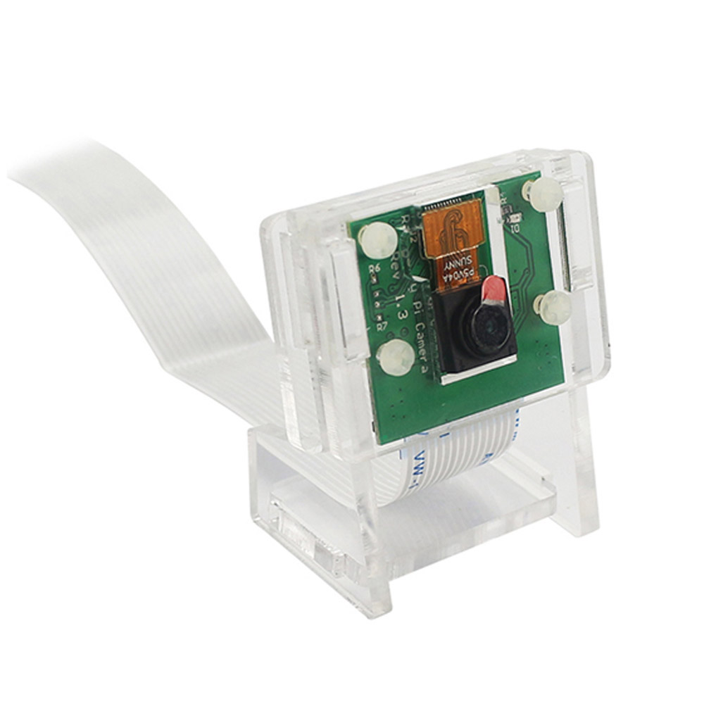 Raspberry Camera Stand Holder Case Pi Protection Transparent Clear V2