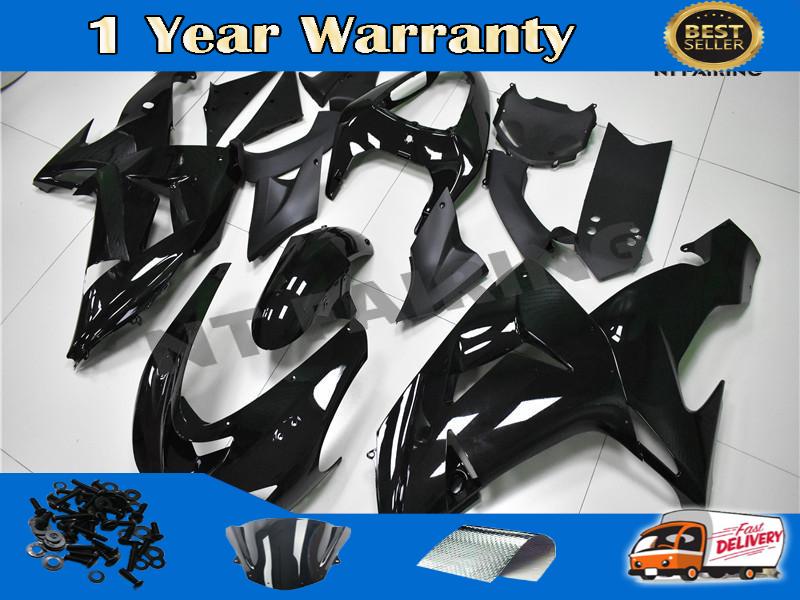 Injection Glossy Black Fairing Kit Fit for Kawasaki Ninja 2006