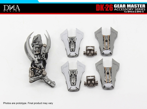 New DNA DK-26 Upgrade Kits For MPM-05 Barricade MPM-10 Starscream