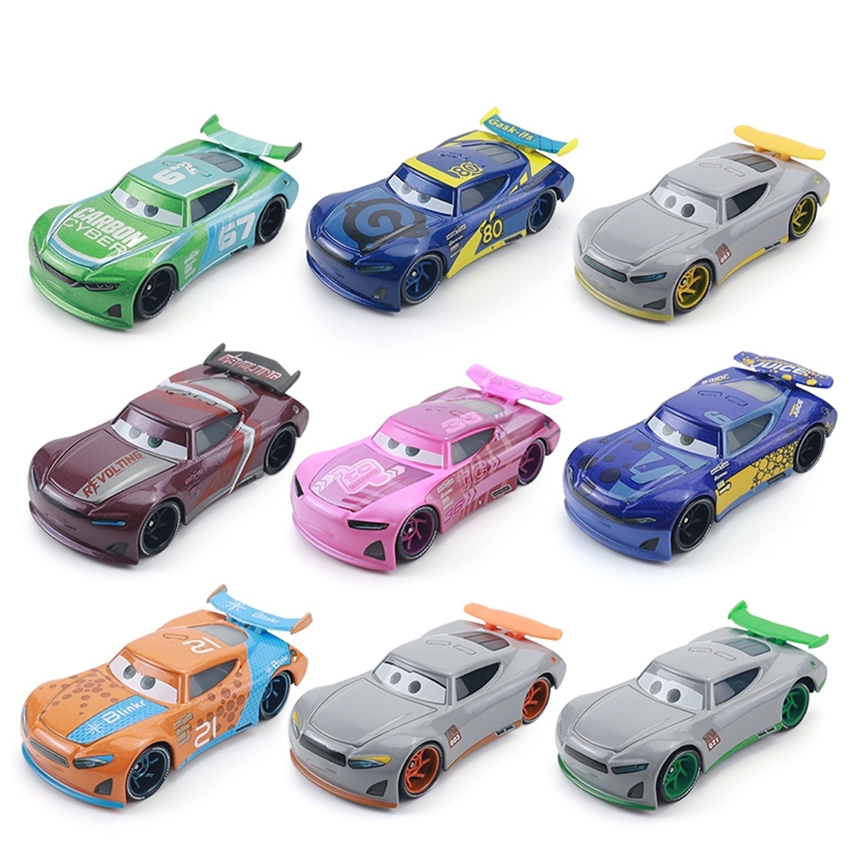 Disney Pixar Cars 3 Movie Next Gen No.5 No.36 Boost Diecast Model