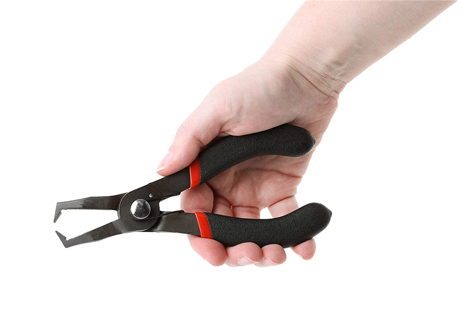 BRAND NEW Steel 30º Push Pin Plier Quickly Removes Plastic Anchors Hand Tool US