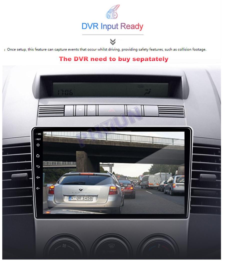9 /"Android 9.1 HD Auto GPS MP5 Player 2 32G Spiegel Link für Old Mazda 5 05-10