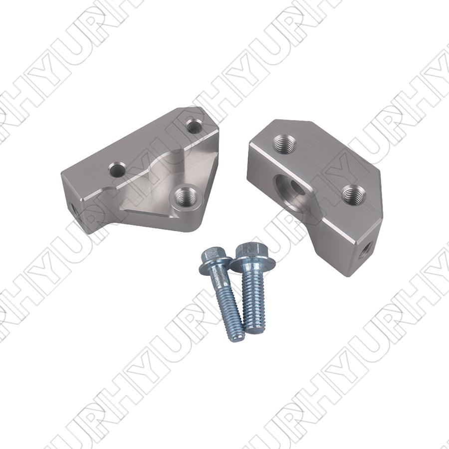 Knock Sensor Relocation Bracket Kit For GM LS V8 Engines 1997-2007 – Includes Brackets & Bolts, Fits LS1 LQ9 LM7 LS6 Etc.