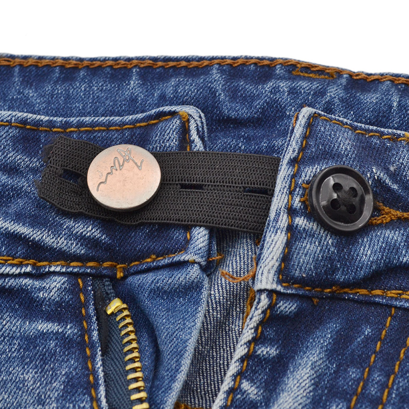 10 Pcs Expanders Elastic Bands Fix Extender Waist Men Women Pants Jeans