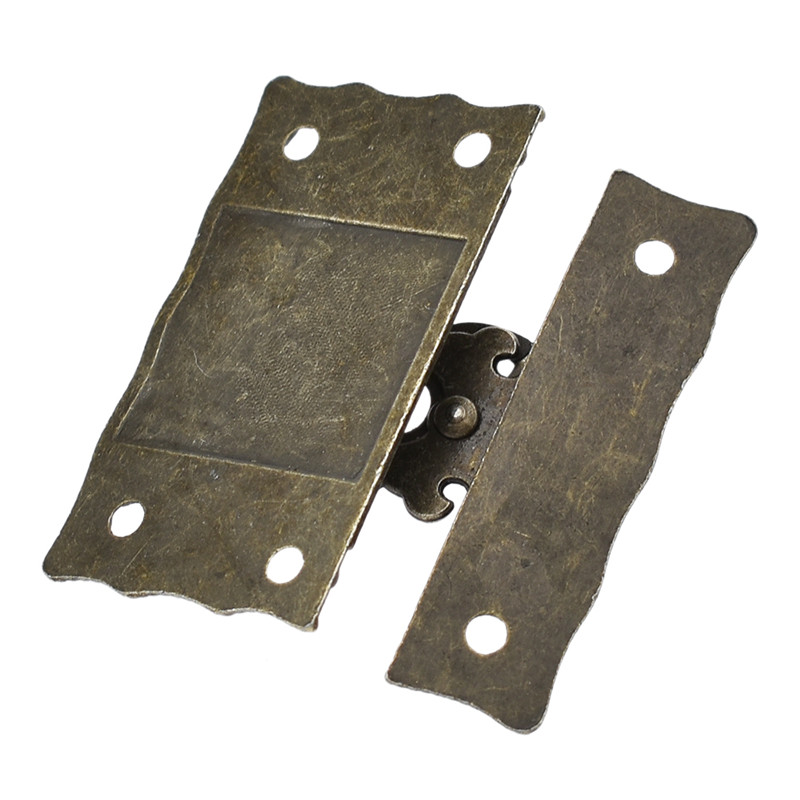 Schloss Antike Rechteck Gold Bronze Truhe Schrank Doke Chinesische Stil