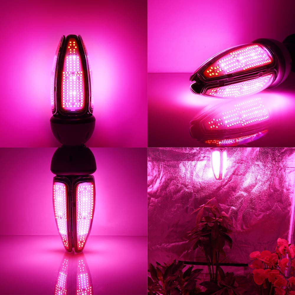 Waterproof 300W LED Grow Light Bulb E39 Lamp Full Spectrum for Greenhouse Tent