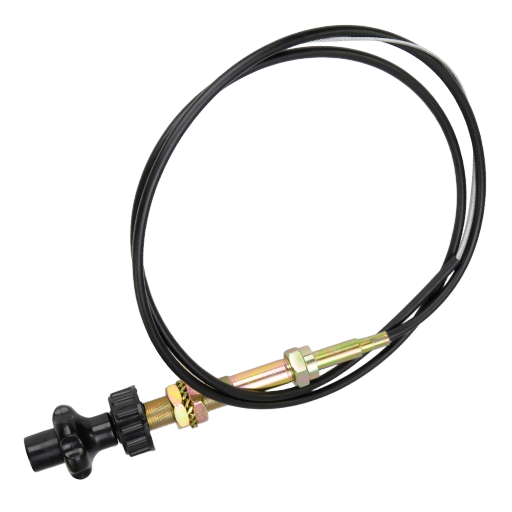 VCGTX06 6FT Heavy Duty Vernier Lock Cable - Adjustable Control Cable For PTO & Dump Applications