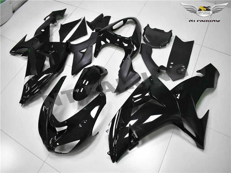 FT Glossy Black Fairing Kit Fit for Kawasaki Ninja 2006 2007