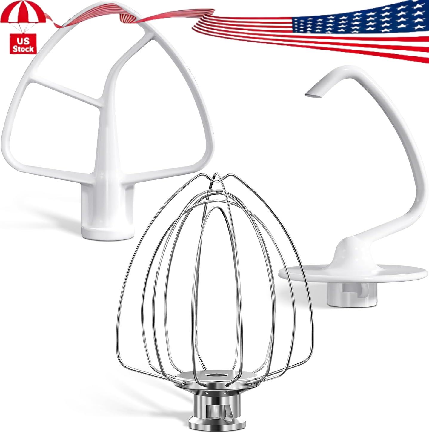 KitchenAid ボール、アタッチメント3種類 3PCS Kit Attachments for KitchenAid Tilt-Head Stand Mixer