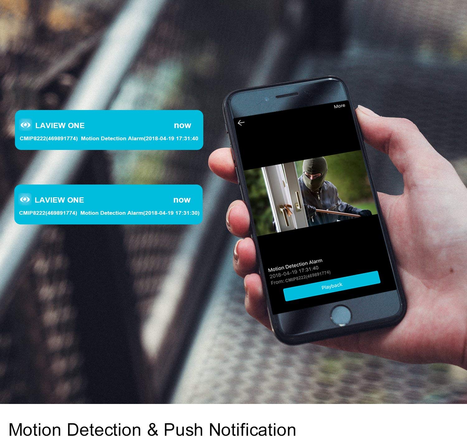 LaView Security Camera WIFI 1080P Smart APP Night Vision 2Way Audio eBay