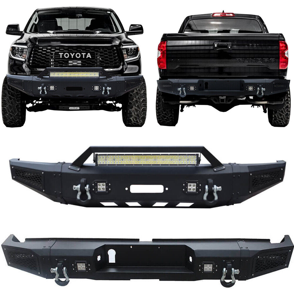 Vijay Front and Rear Bumper Compatible with 2014-2021 Toyota