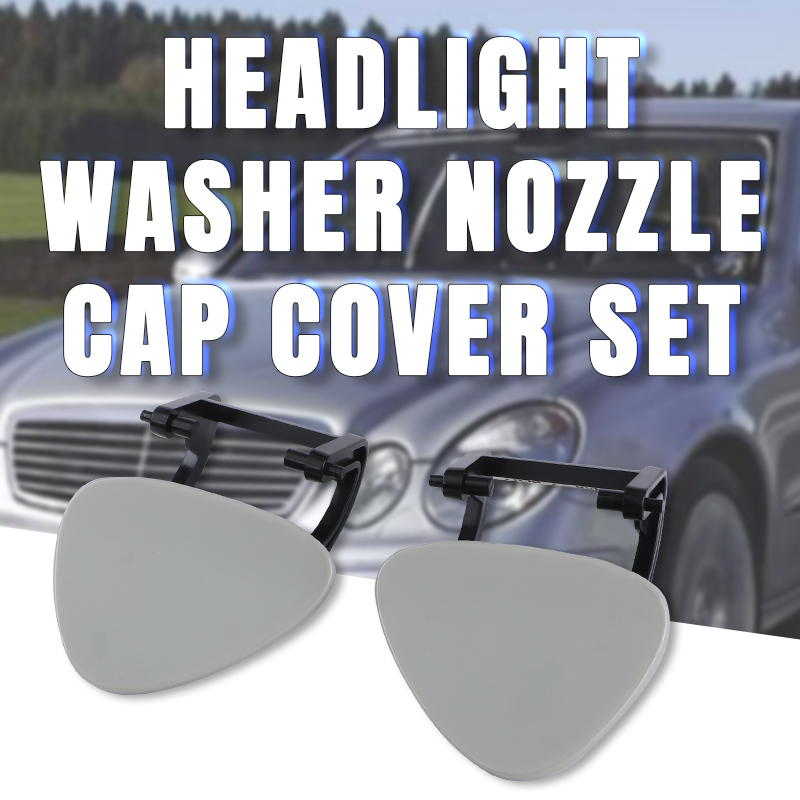 2X Headlight Washer Nozzle Cover Cap 2118801705 For Mercedes W211