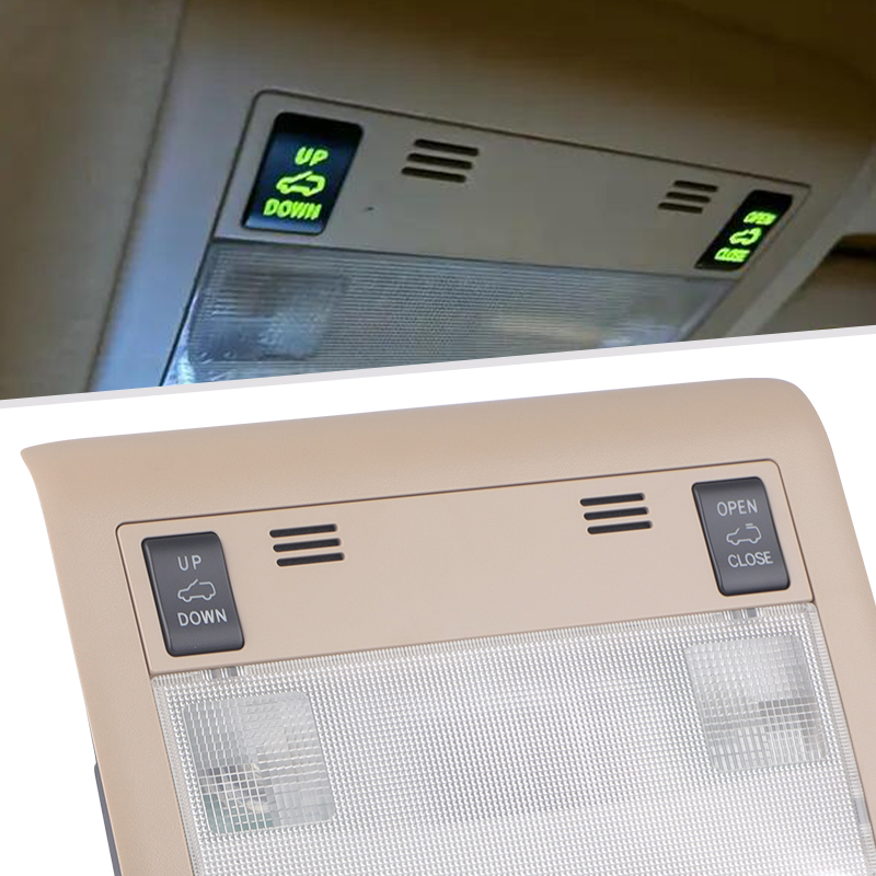 Console Map Lamp Light w/ Sunroof Switch For Toyota Land Cruiser