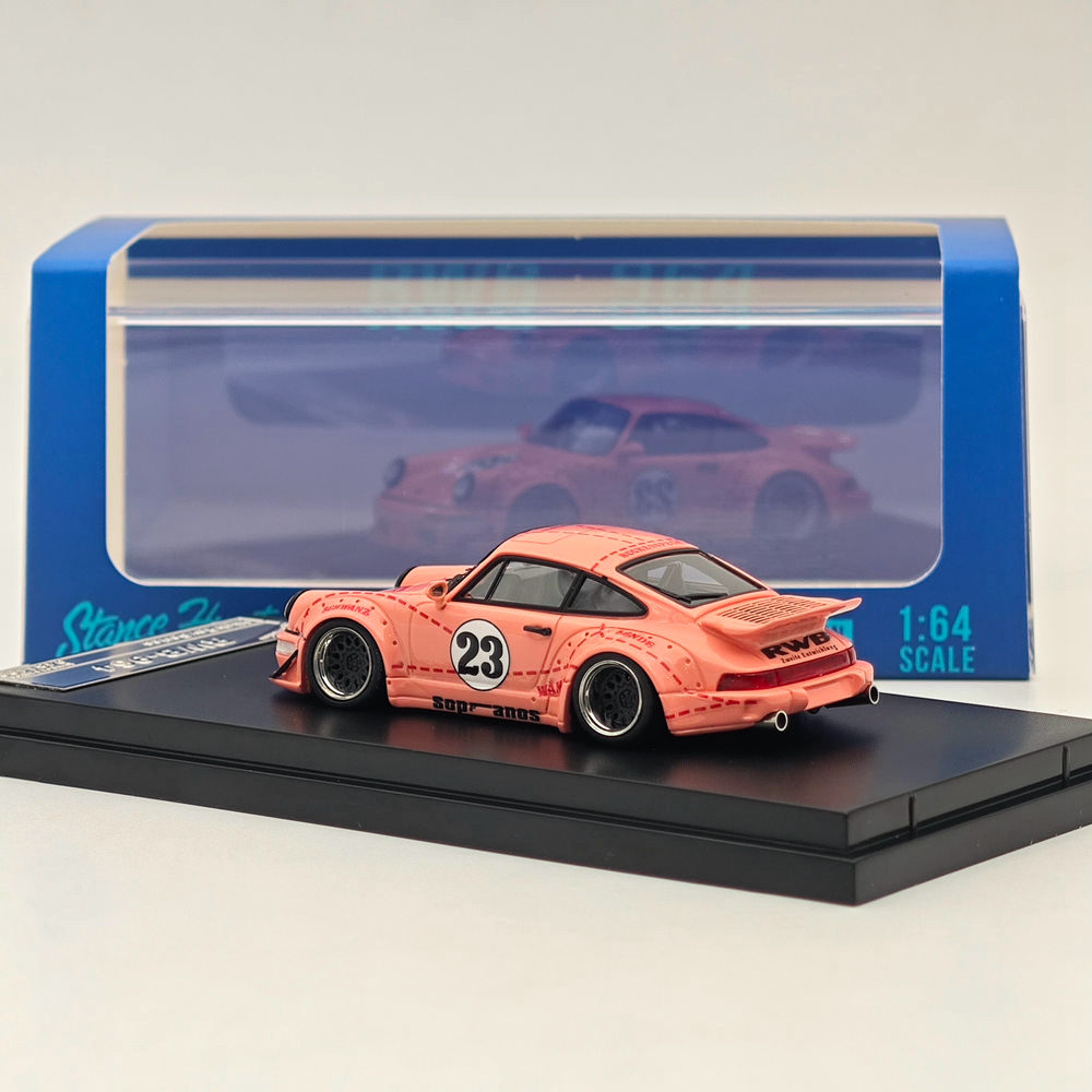 Ignition Model 1:43 Porsche 964 RWB in Pink with M64 Engine