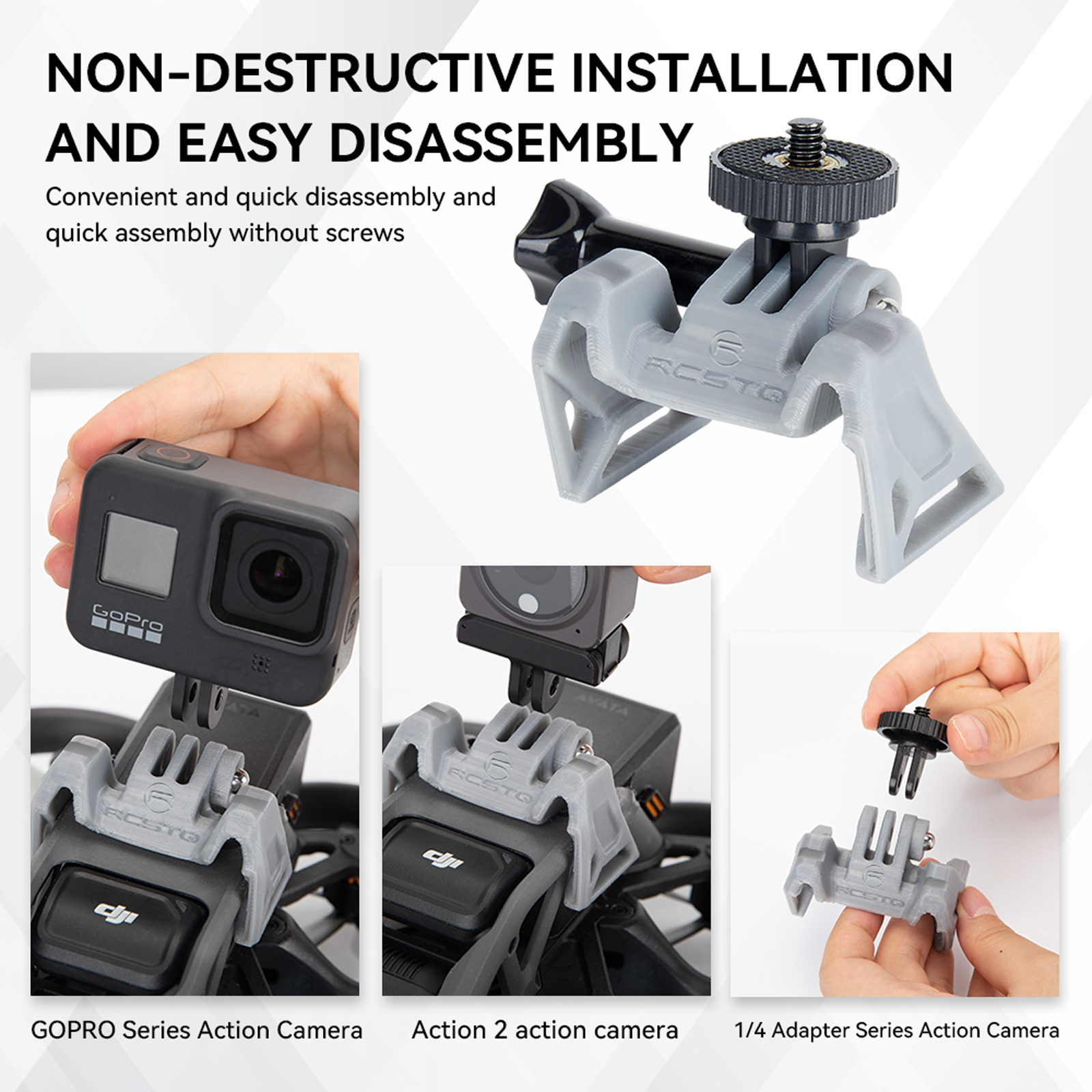 1pcs Hot Shoe Mount Metal 1/4" Inch Thread Screw Nut Adapter Tripod Bracket Cameras Flash Photography Accessories I460415078